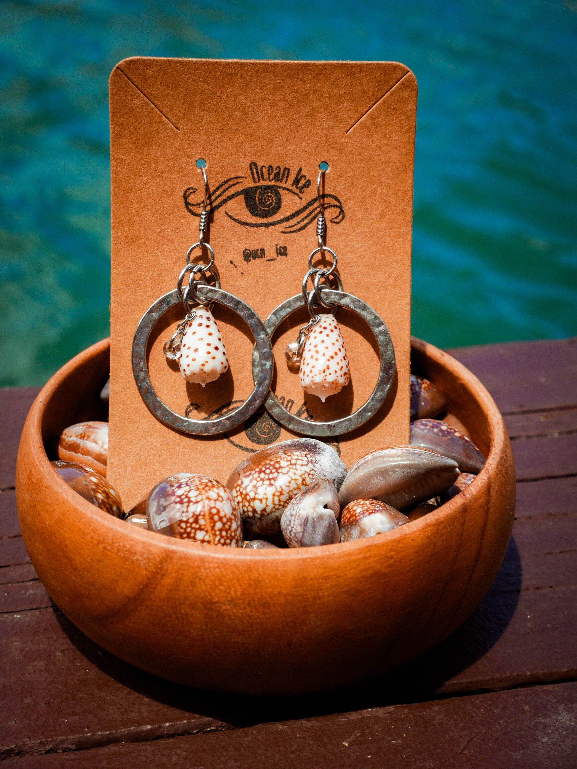Flea Cone Earrings