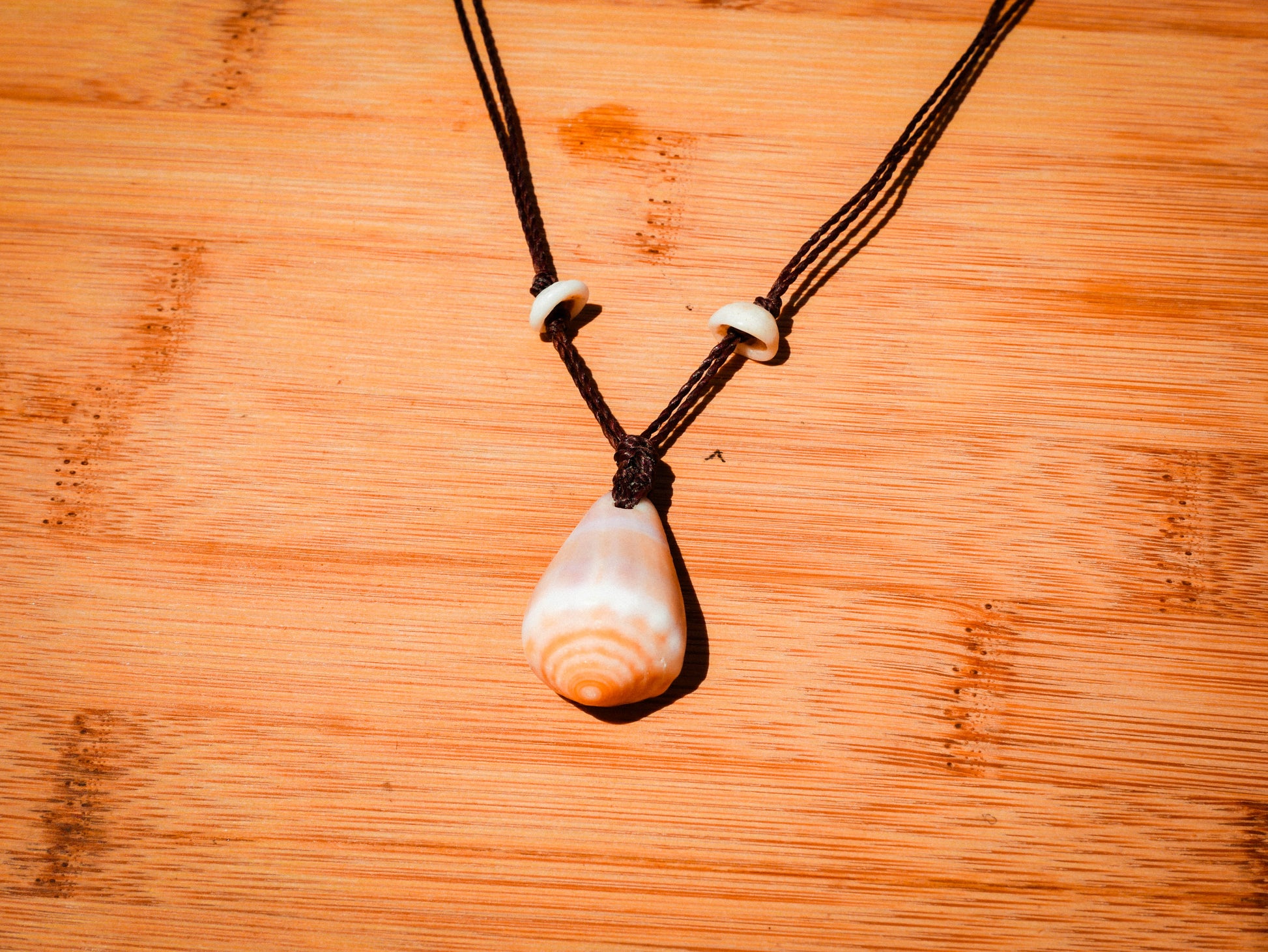 Cone Shell Puka Necklace