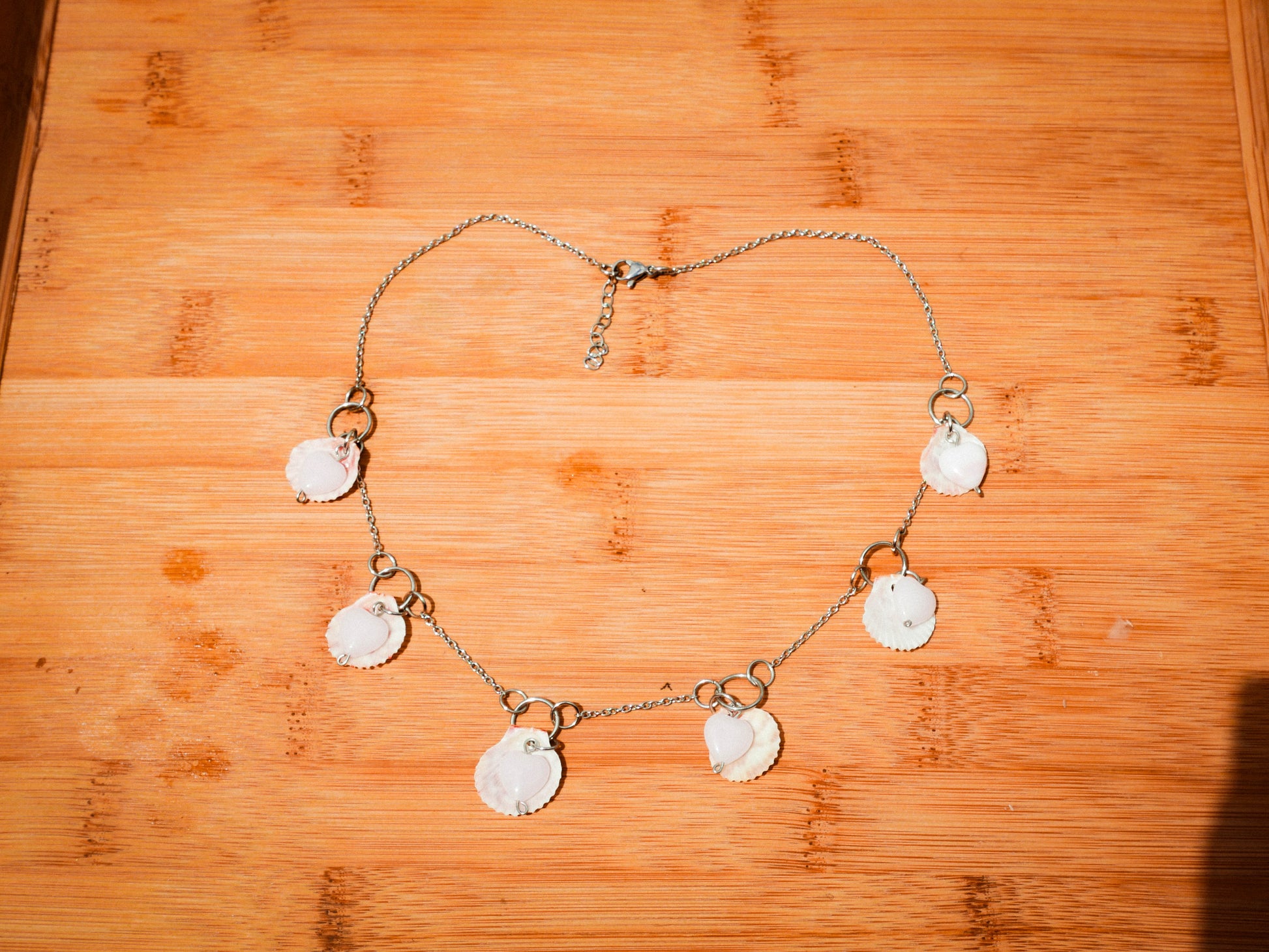 Love Line Scallop Necklace