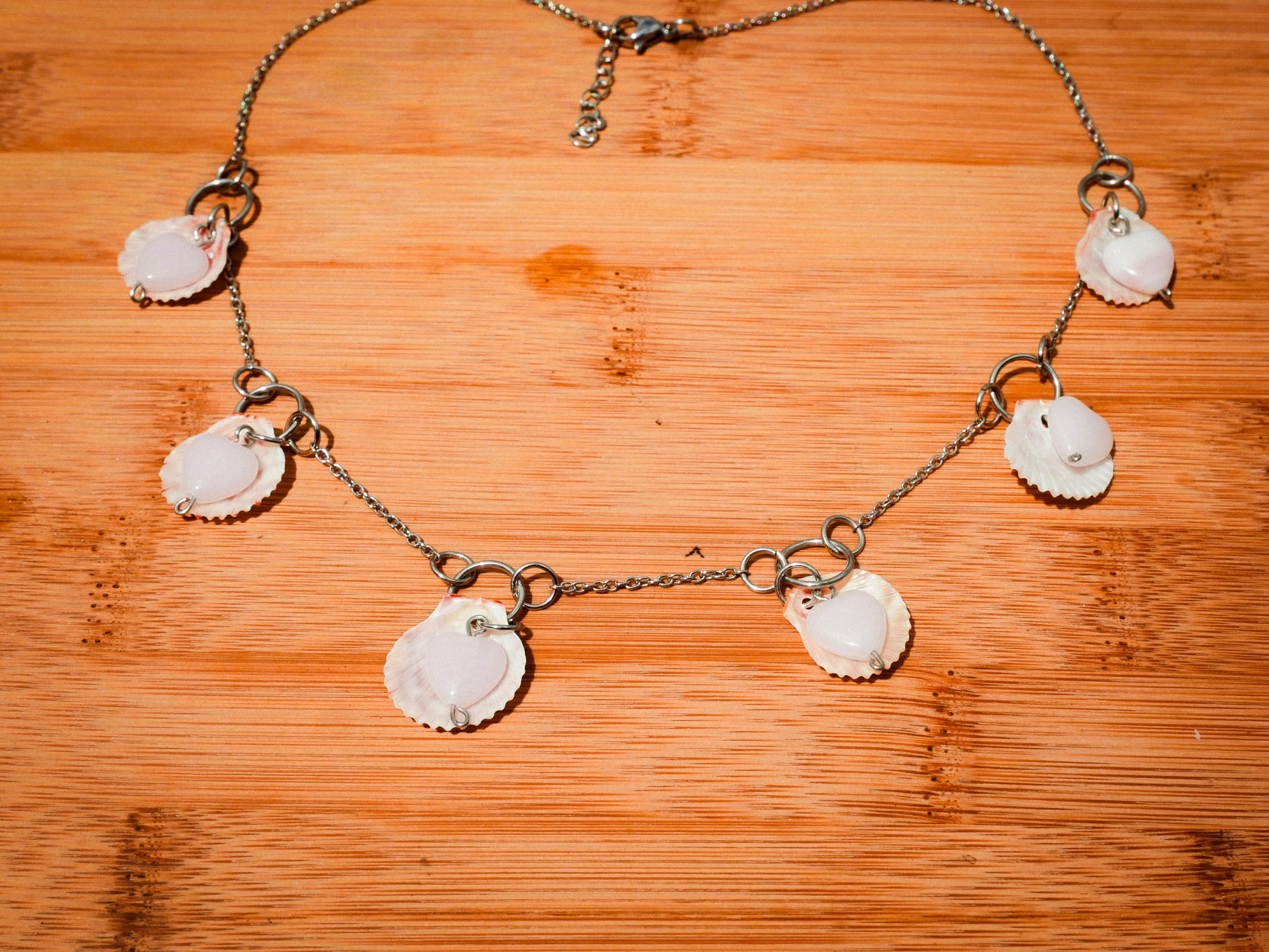 Love Line Scallop Necklace