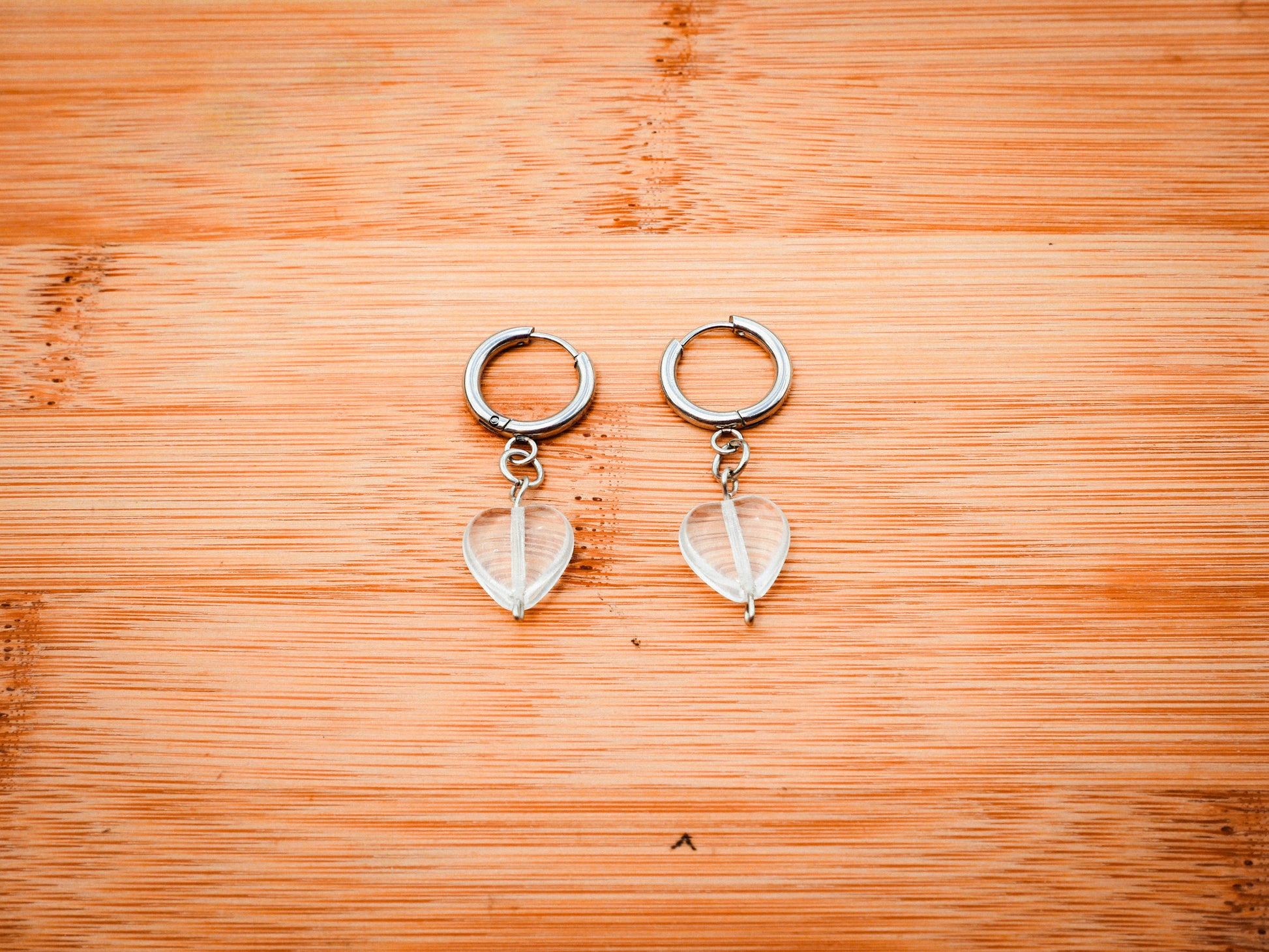 14mm Heart Huggies