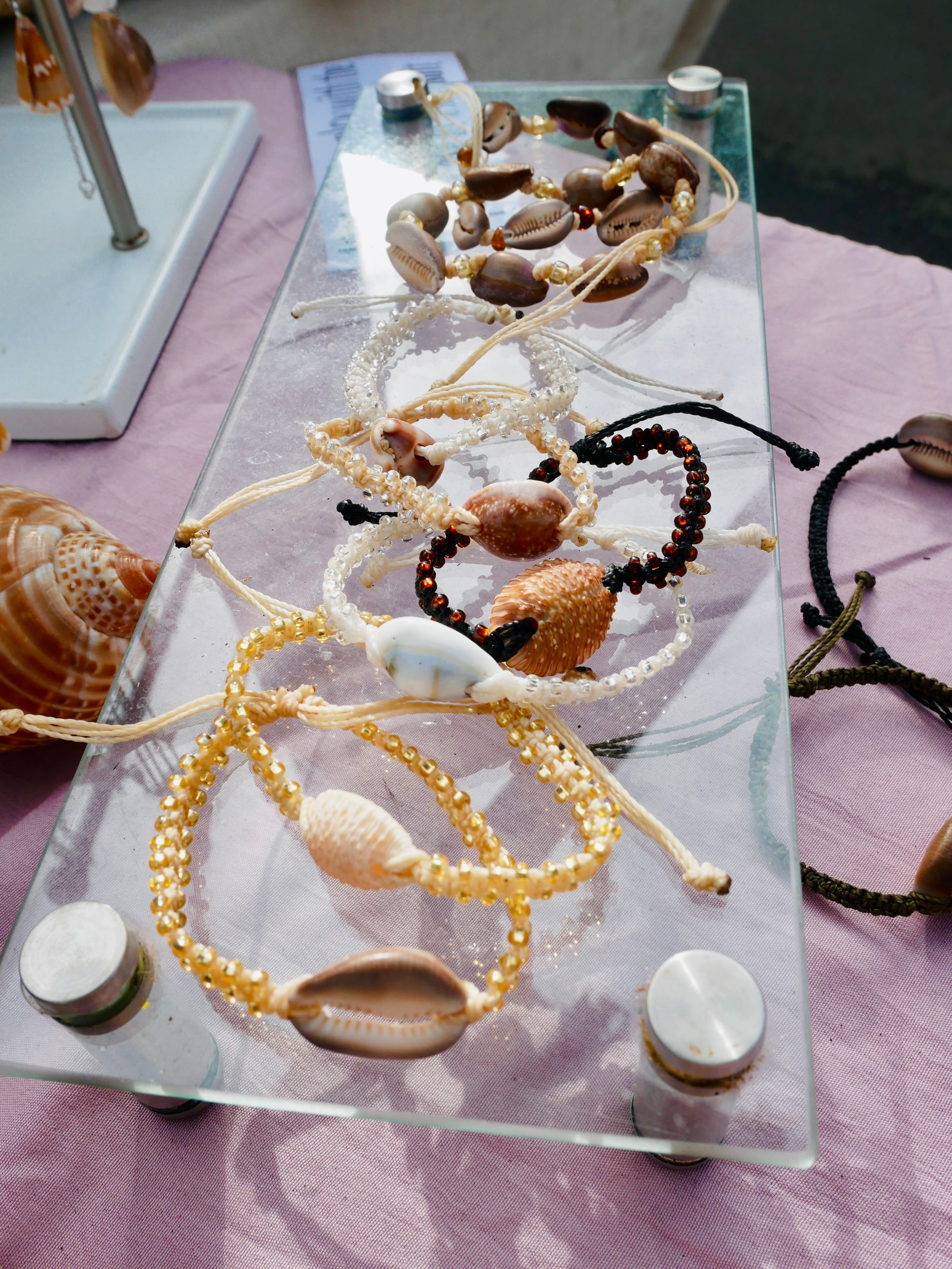 Cowrie Beaded Bracelet