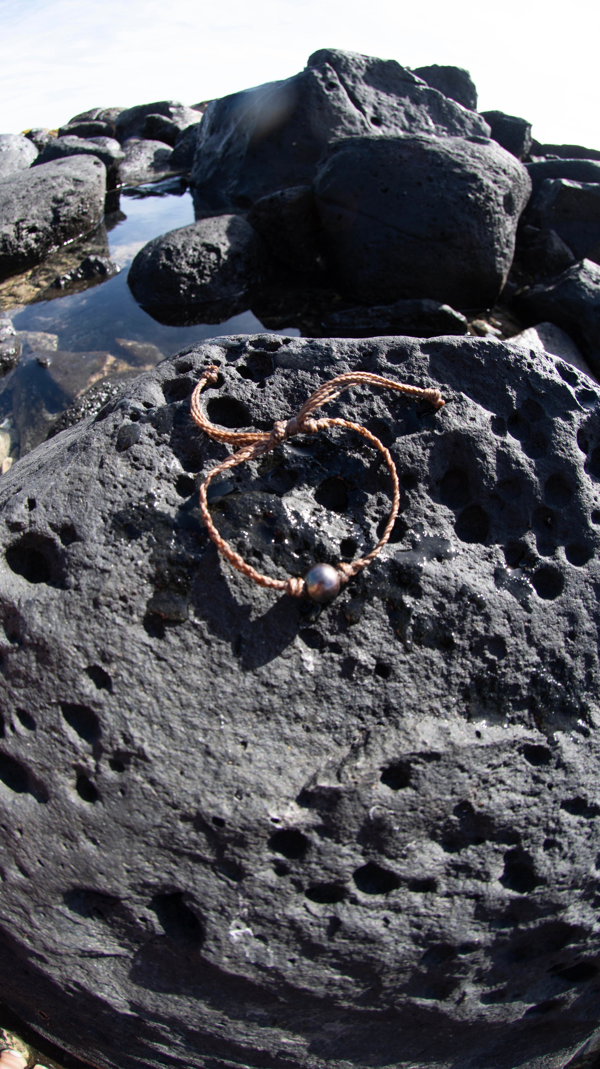 Tahitian Pearl Cord Bracelet