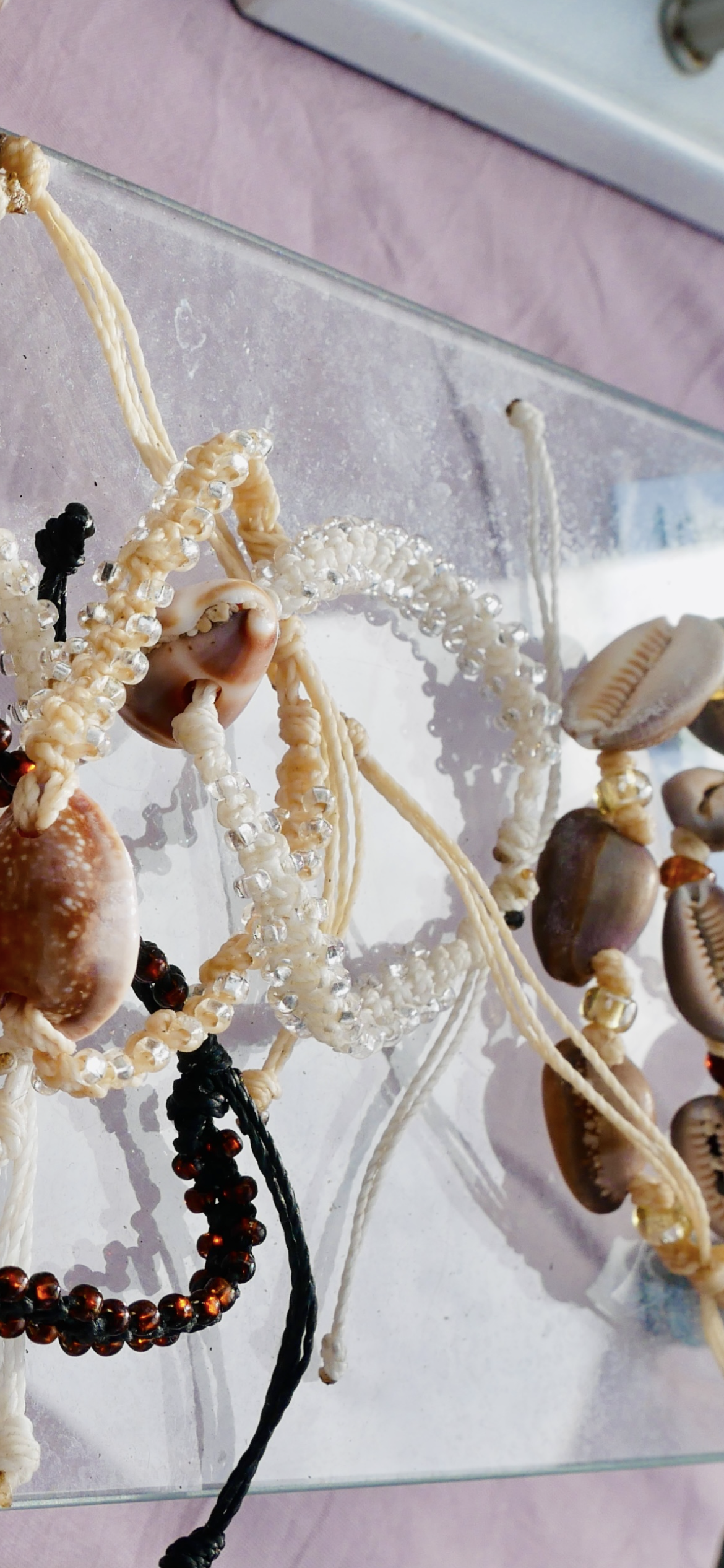 Cone Shell Beaded Bracelet