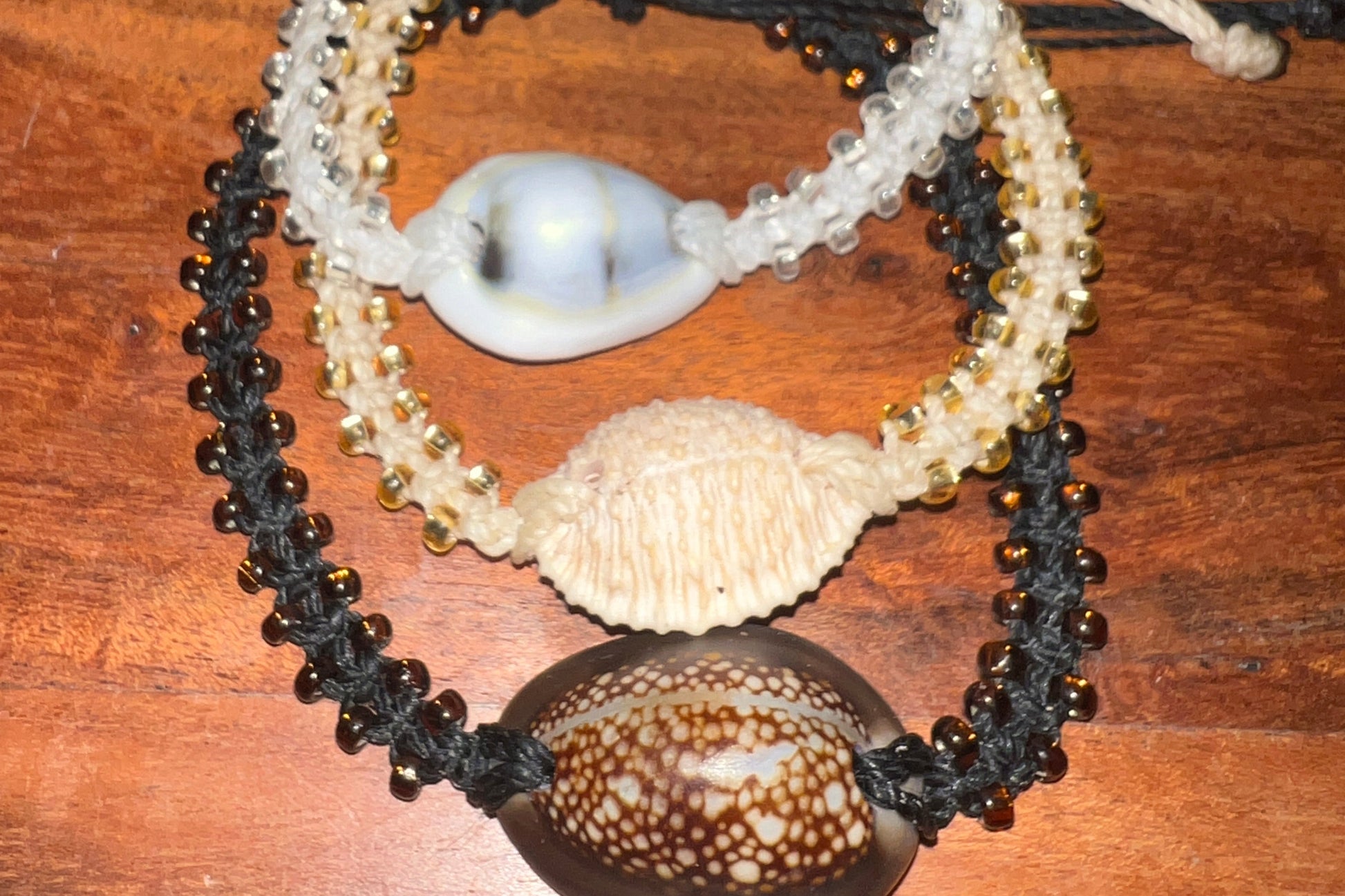 Cowrie Beaded Bracelet