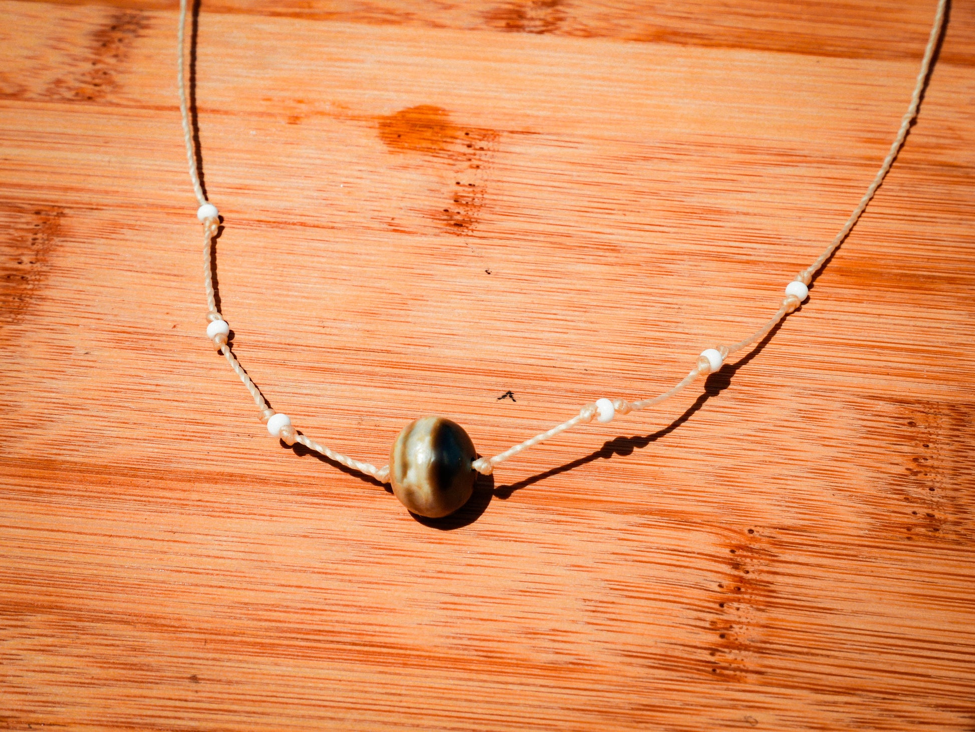 Simple Tahitian Pearl Necklace