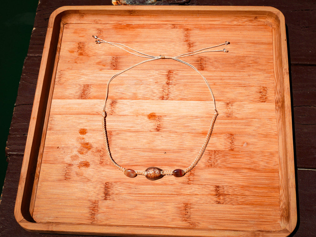 Snakehead Cowrie Choker Necklace