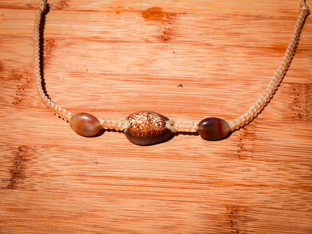 Snakehead Cowrie Choker Necklace