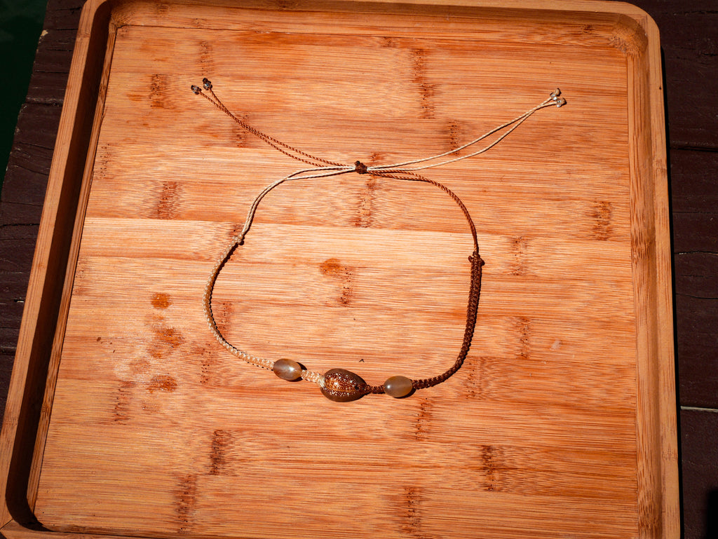 Snakehead Cowrie Choker Necklace