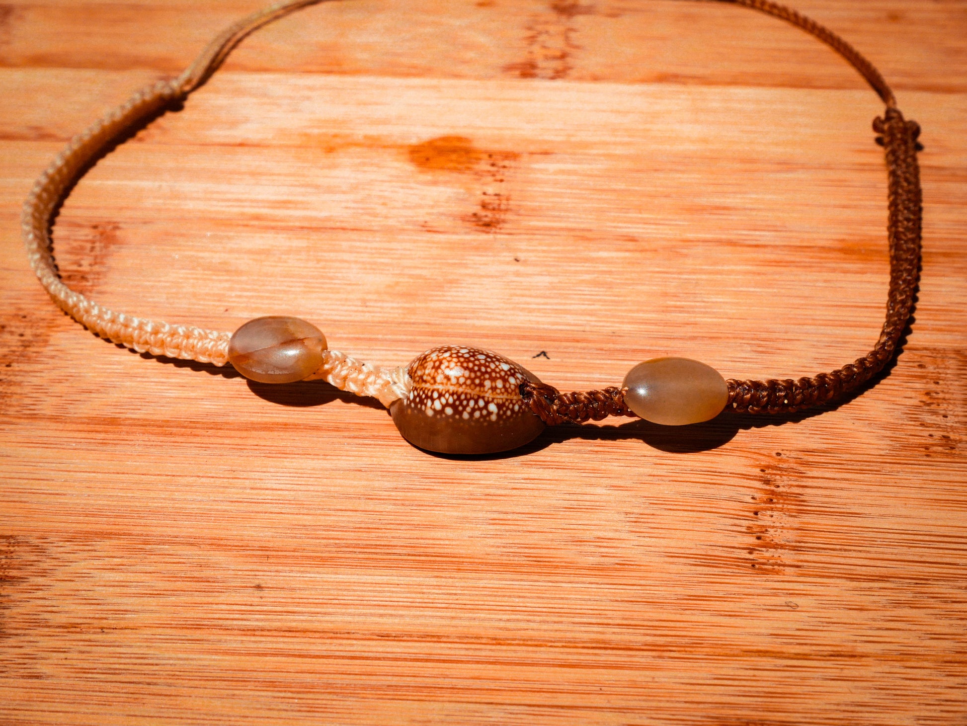 Snakehead Cowrie Choker Necklace
