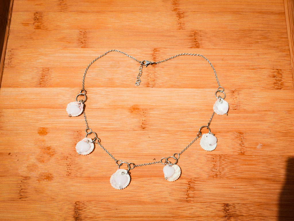 Love Line Scallop Necklace