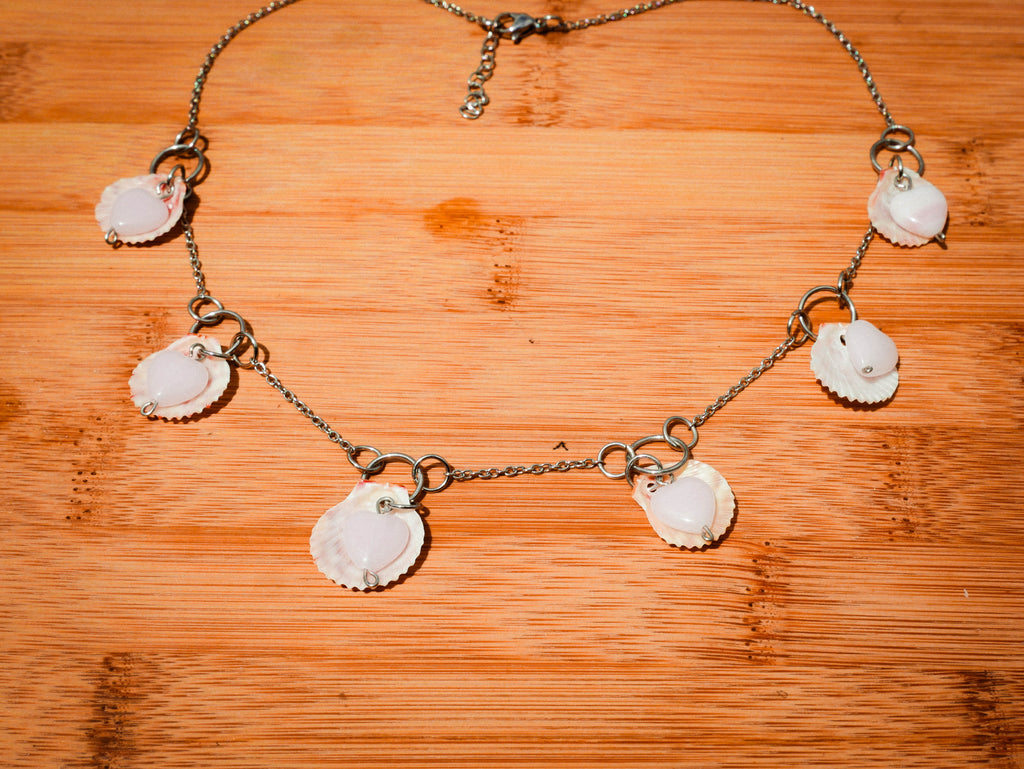 Love Line Scallop Necklace
