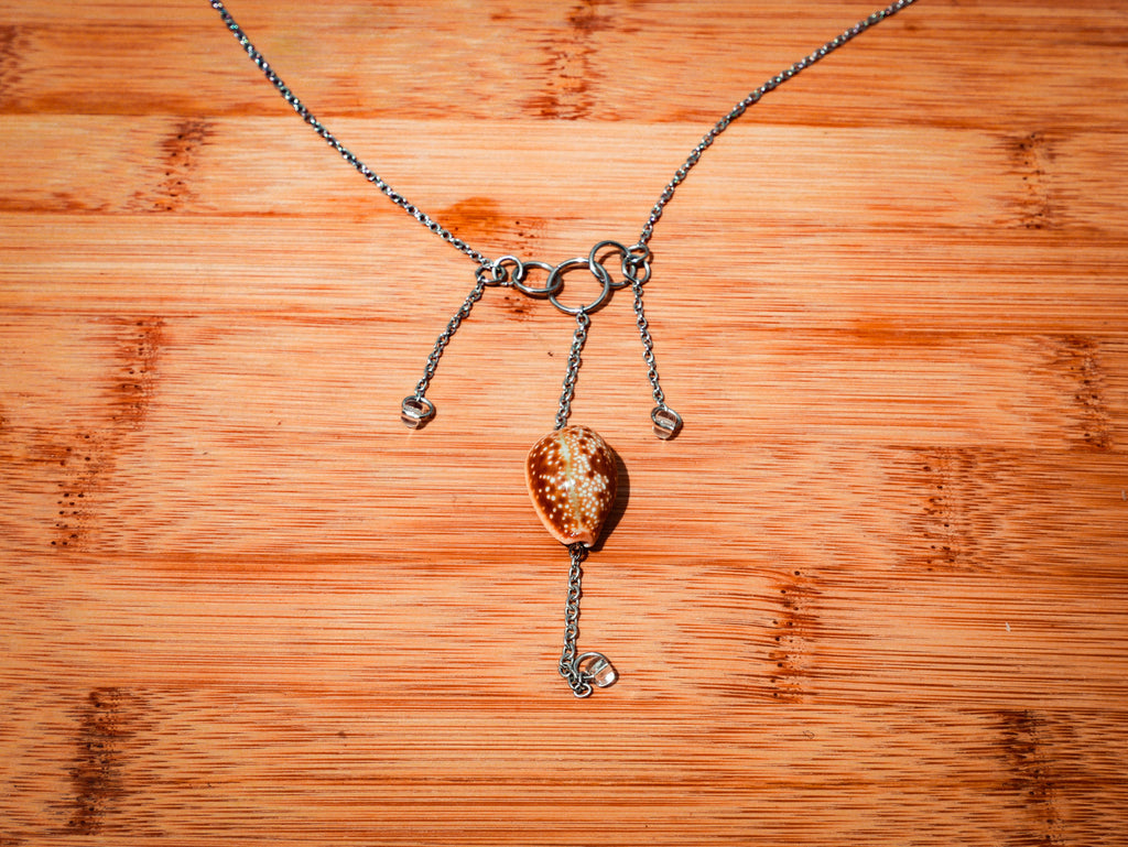 Honey Cowrie Necklace