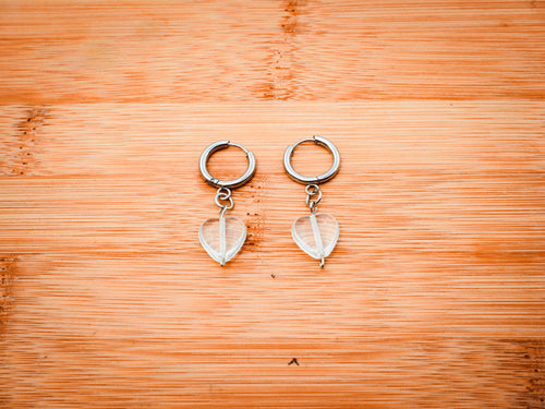 14mm Heart Huggies