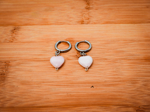 14mm Heart Huggies