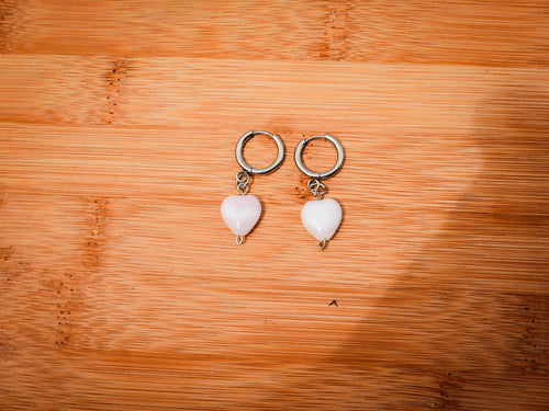 14mm Heart Huggies