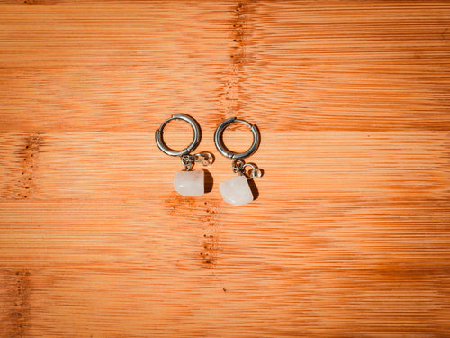 14mm Rose Quarts Huggies